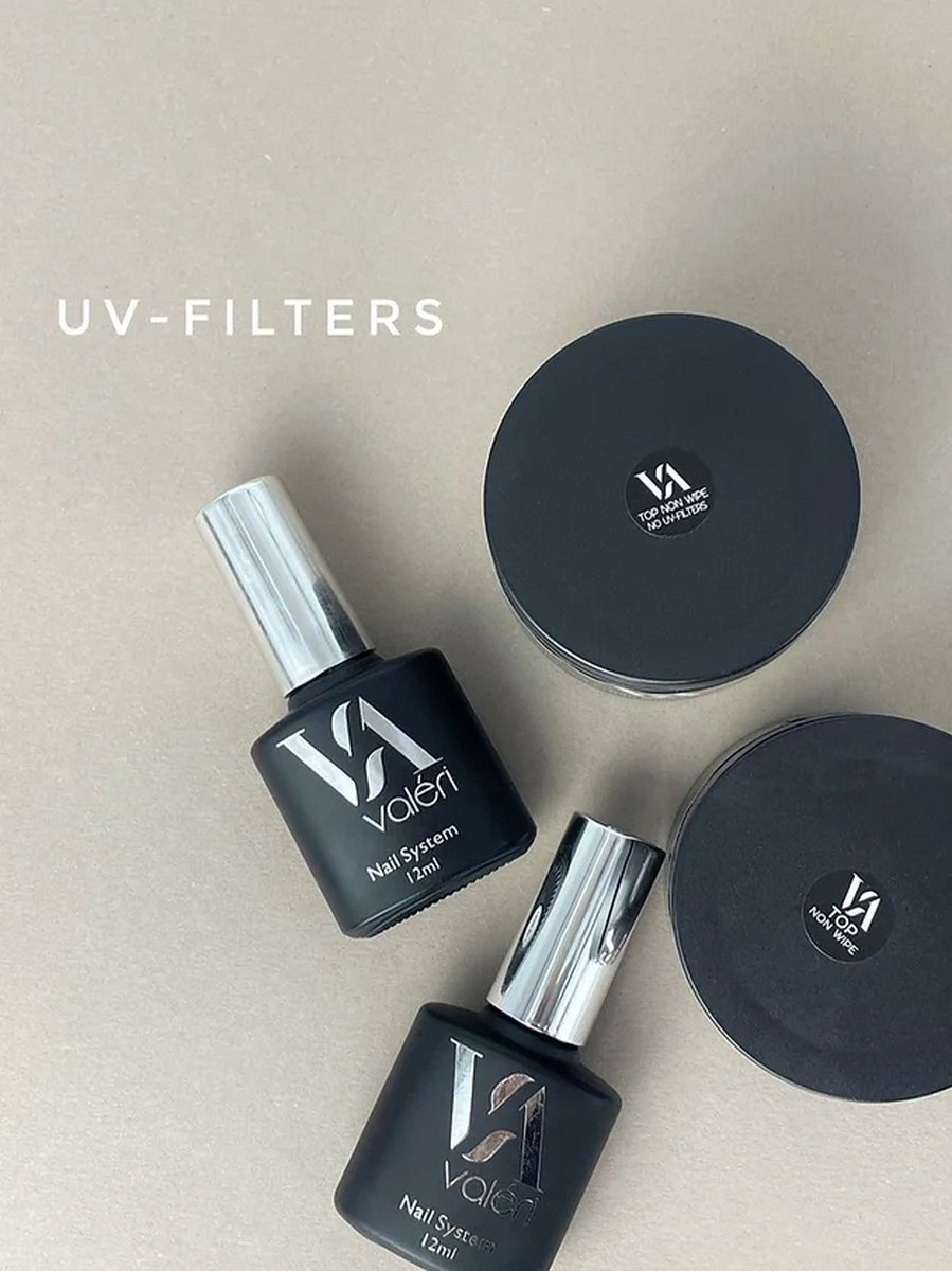 Valeri- Top coat- No UV filter- No wipe- Gellak- Transparant