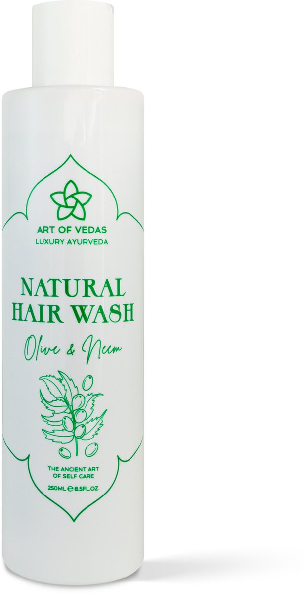 Art of Vedas - Natural Hair Wash - Olive & Neem - Ayurvedische - 100% Natural - Vegan
