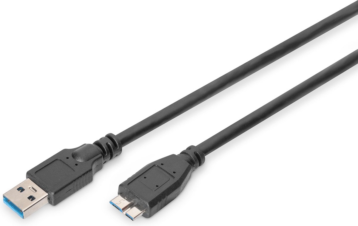 ASSMANN Electronic - USB 3.0 A Male naar USB 3.0 Micro Male - 1 m