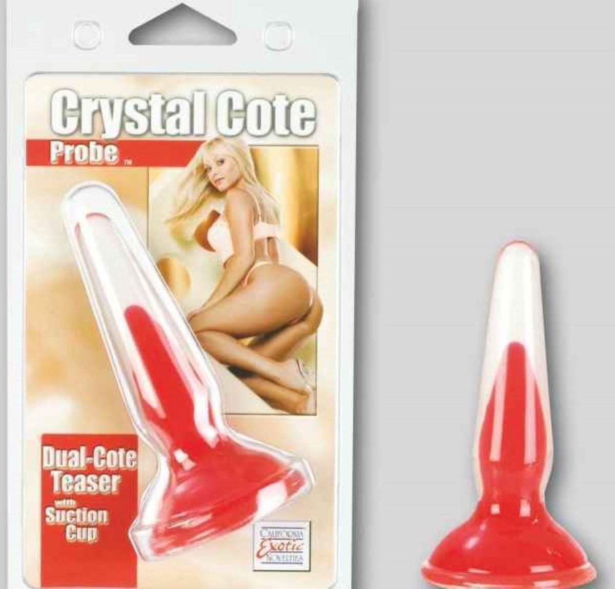 Goedkoopste Crystal Cote Probe Butt Plug - 8 cm