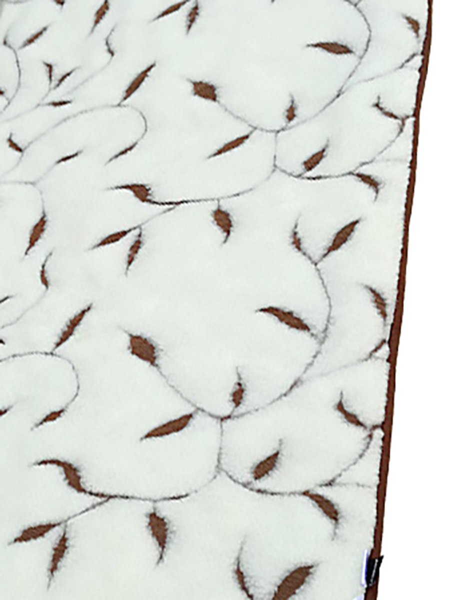 OnceDoce® Wollen Deken 140x200cm 100% zuivere Australische Merino scheerwol DUBBELE DIKTE 2x450 g/m² Woolmark certificaat – Cappuccino Cream - Wasbaar en antiallergisch - ZACHT en WARM beige bruin