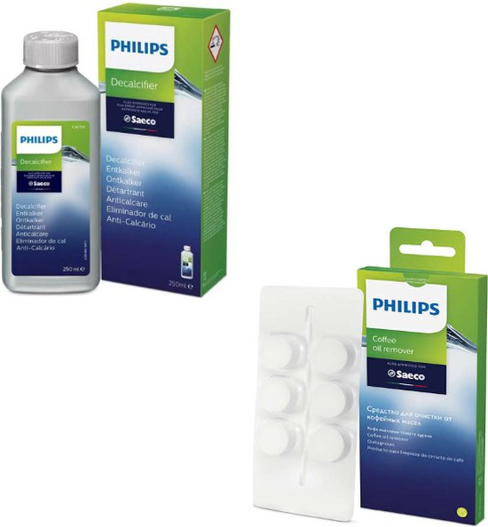 Overige kenmerken - Philips 7424931891811 - SET - Philips Saeco reinigingstabletten / Ontvettingstabletten - ontkalker 250ml - CA6700/10 - CA6704/10