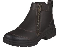 Ariat Barnyard Side Zip Dames - maat 40 - darkbrown
