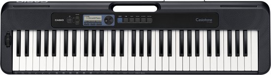 Foto: Casio ct s300 beginners keyboard 61 toetsen zwart ingebouwde ritmes gratis app chordana play