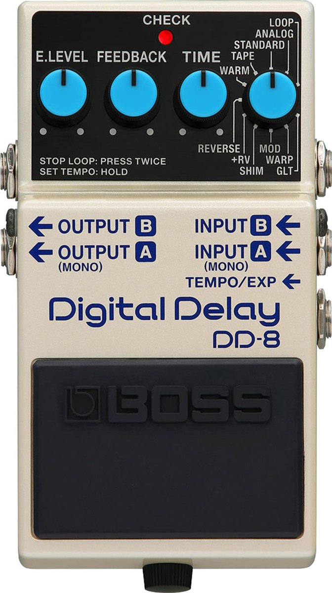 Boss DD-8 - Delay pedaal - Grijs