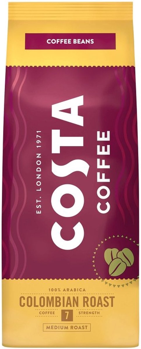 Costa Coffee Colombian Roast - koffiebonen - 500 gram