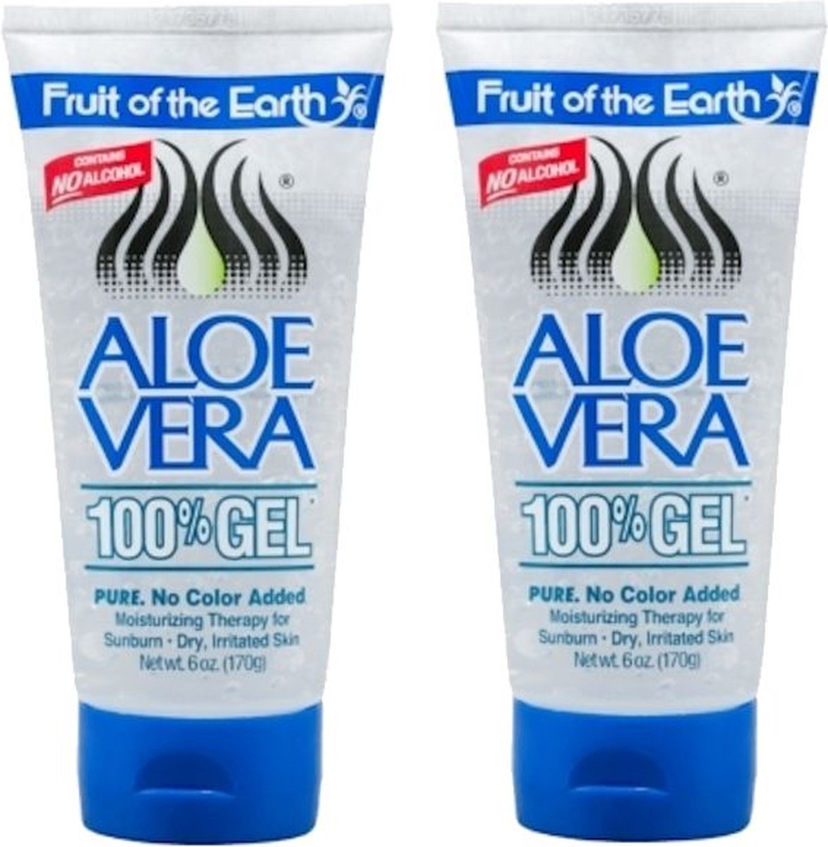FRUIT OF THE EARTH - Aloe Vera 100% Gel - 2 Pak