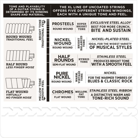 D'Addario ECG24 flatwound snarenset voor elektrische gitaar D'Addario ECG24 flatwound snarenset voor elektrische gitaar