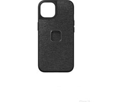 Peak Design - Mobile Everyday Fabric Case iPhone 14 Pro - Charcoal - Telefoonhoesje
