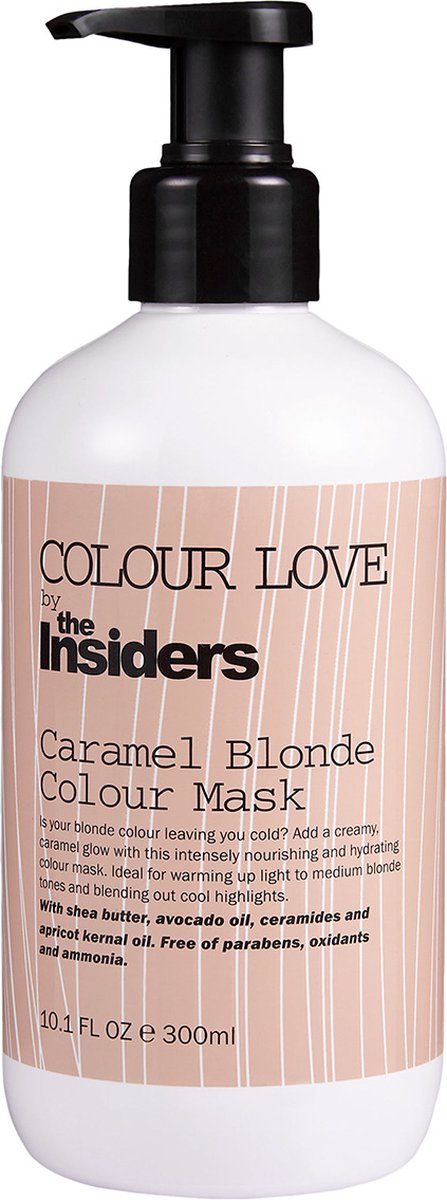 The Insiders - Colour Love Caramel Blonde Colour Mask - 300ml