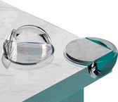 Doodadeals® 4 Pièces Protège Coins de Table en Siliconen - Protège Coins de Table - Coins de Protection - Sécurité Bébé et Enfant - Transparent