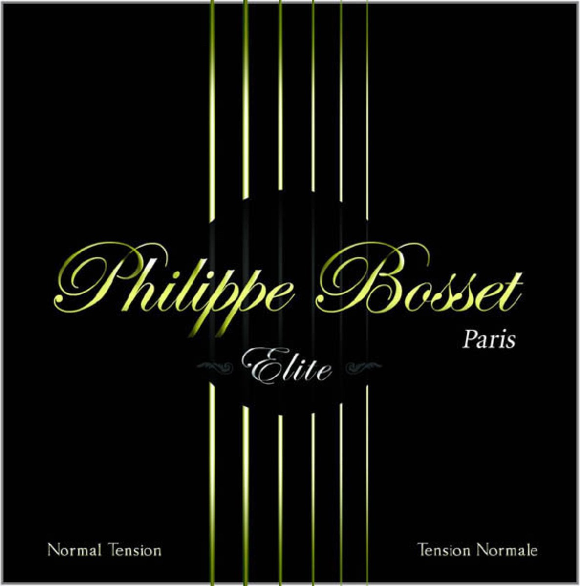 Philippe Bosset Classic ELITE zwart Nylon Normal Tension - Klassieke gitaarsnaren