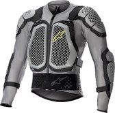 Alpinestars Bionic Action V2 Protection Jacket Gray Black Yellow Fluo - Maat M - Rugbeschermer