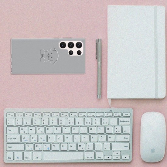 Housse TPU Silicone Etui pour Samsung Galaxy S23 Ultra Coque Éléphanteau