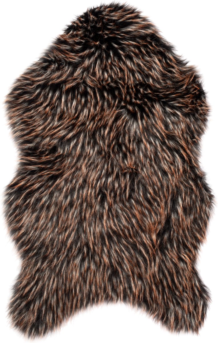 Tapijt HYENA fur - 50X80cm, orange