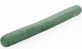 Tochthond voor deuren / Tochtstopper / Tochtrol | Polyester | Stone Green 90 x 10 cm