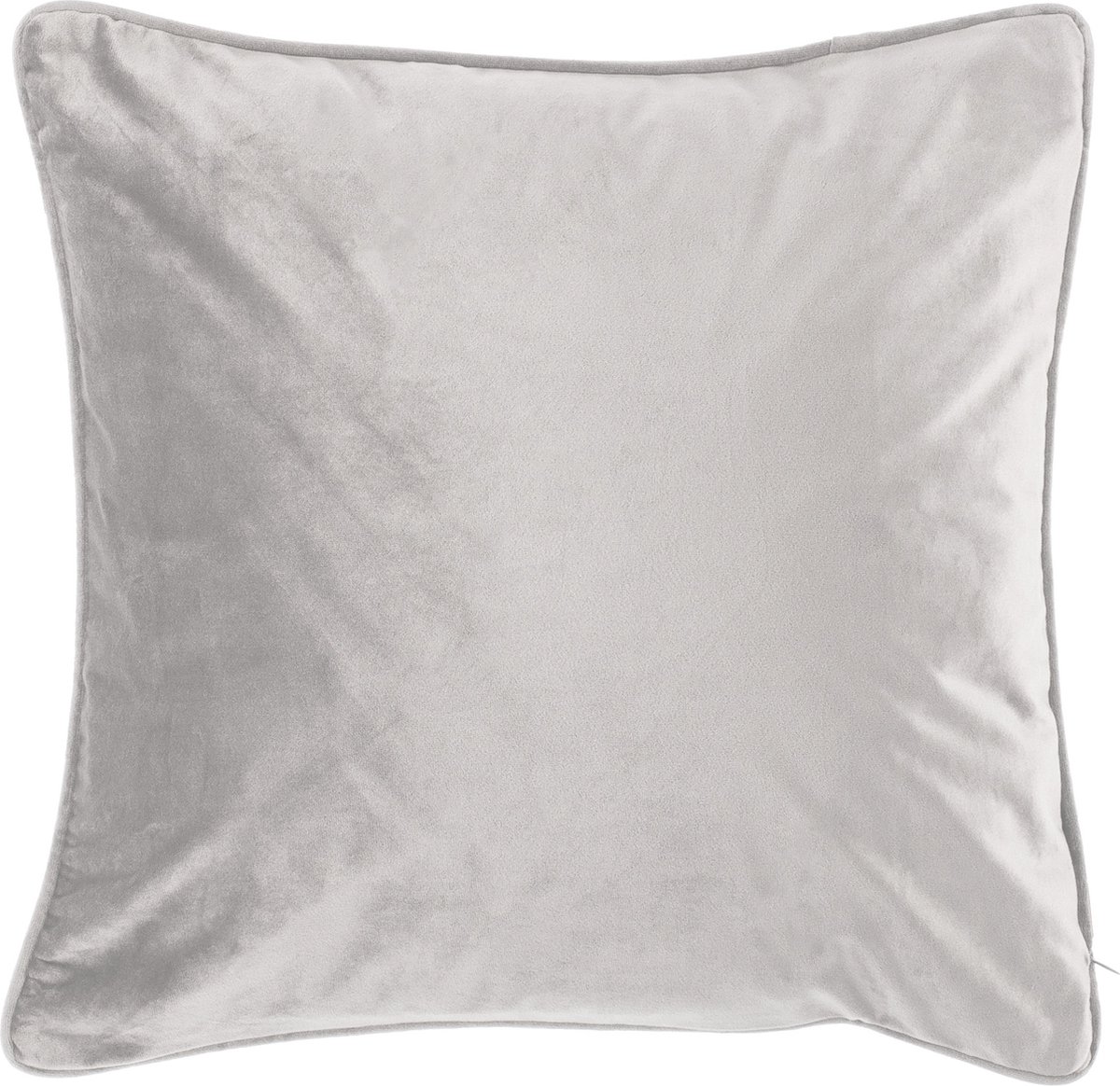Tiseco Home Studio Sierkussen Velvet - Licht Grijs - Default