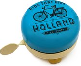 Fietsbel Holland blauw Ride that bike