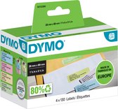 Label Dymo 99011 labelwriter 28x89mm étiquette d'adresse assortie 130pcs