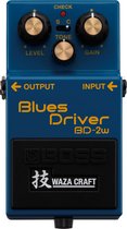 Boss BD-2w blauws Driver Waza Craft Special Edition - Distortion voor gitaren