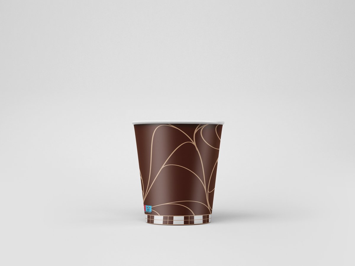 Espresso Beker - (120cc/4Oz) - koffie beker - dubbele shot - koffie - koffiebekertje - Espresso - karton bekers - Wegwerpbeker - Kantine beker