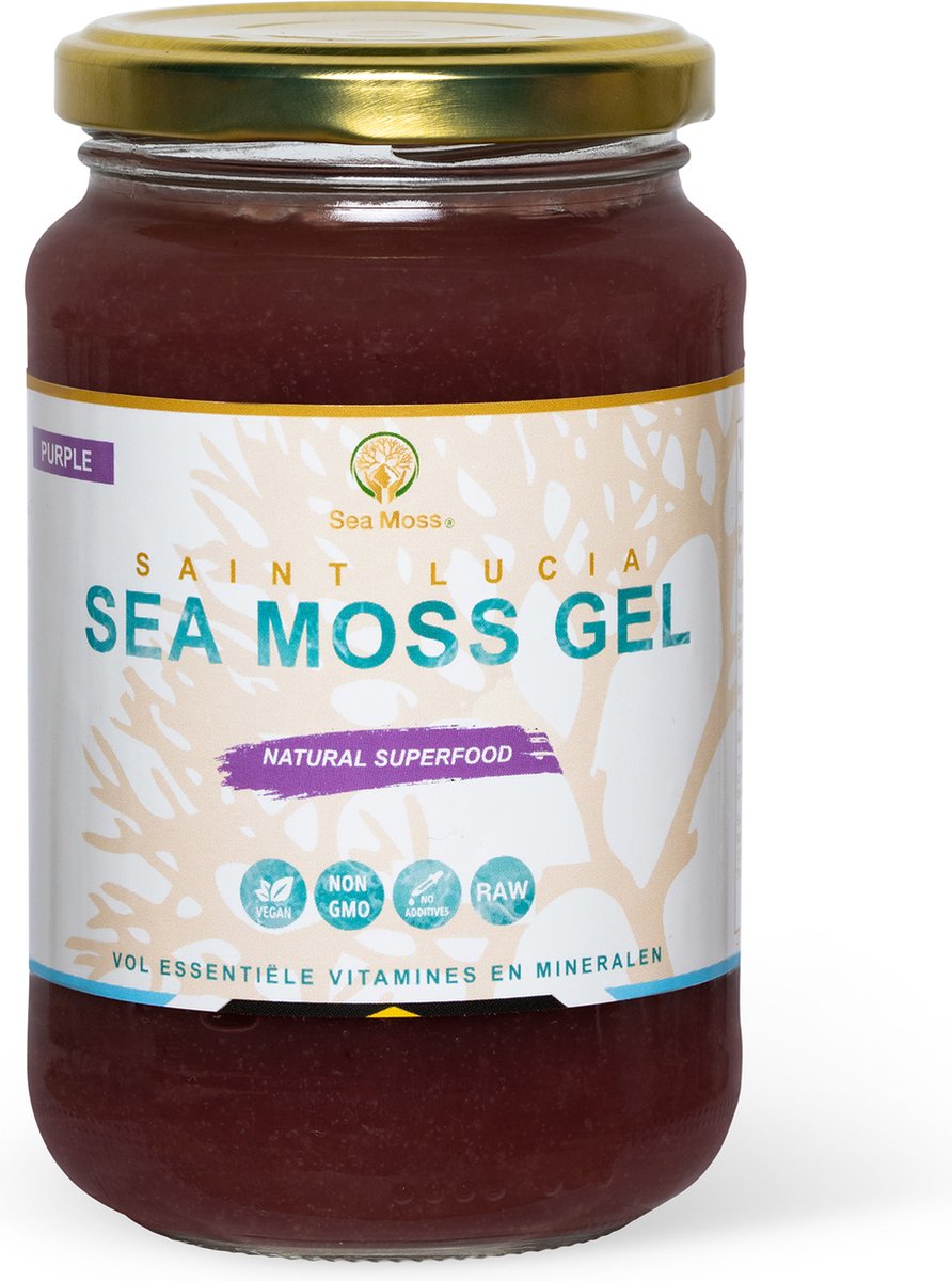 Goedkoopste Sea Moss® - St.Lucia Sea Moss Gel Purple