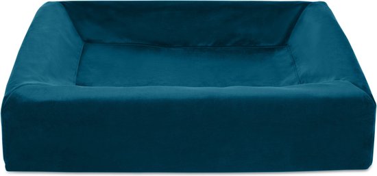 Bia - Royal Fluweel - Hoes Hondenmand - Petrol - 70X60 cm
