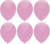 Haza Ballonnen verjaardag/thema feest - 200x stuks - roze - 29 cm