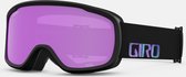Giro Moxie Women's Snow Goggle - Black Chroma Dot Strap with Amber Pink/Yellow Lenses