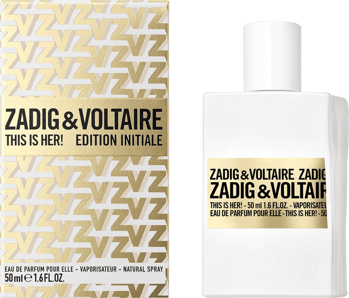 Zadig & Voltaire This Is Her! Edition Initiale - 50 ml - eau de parfum spray - damesparfum