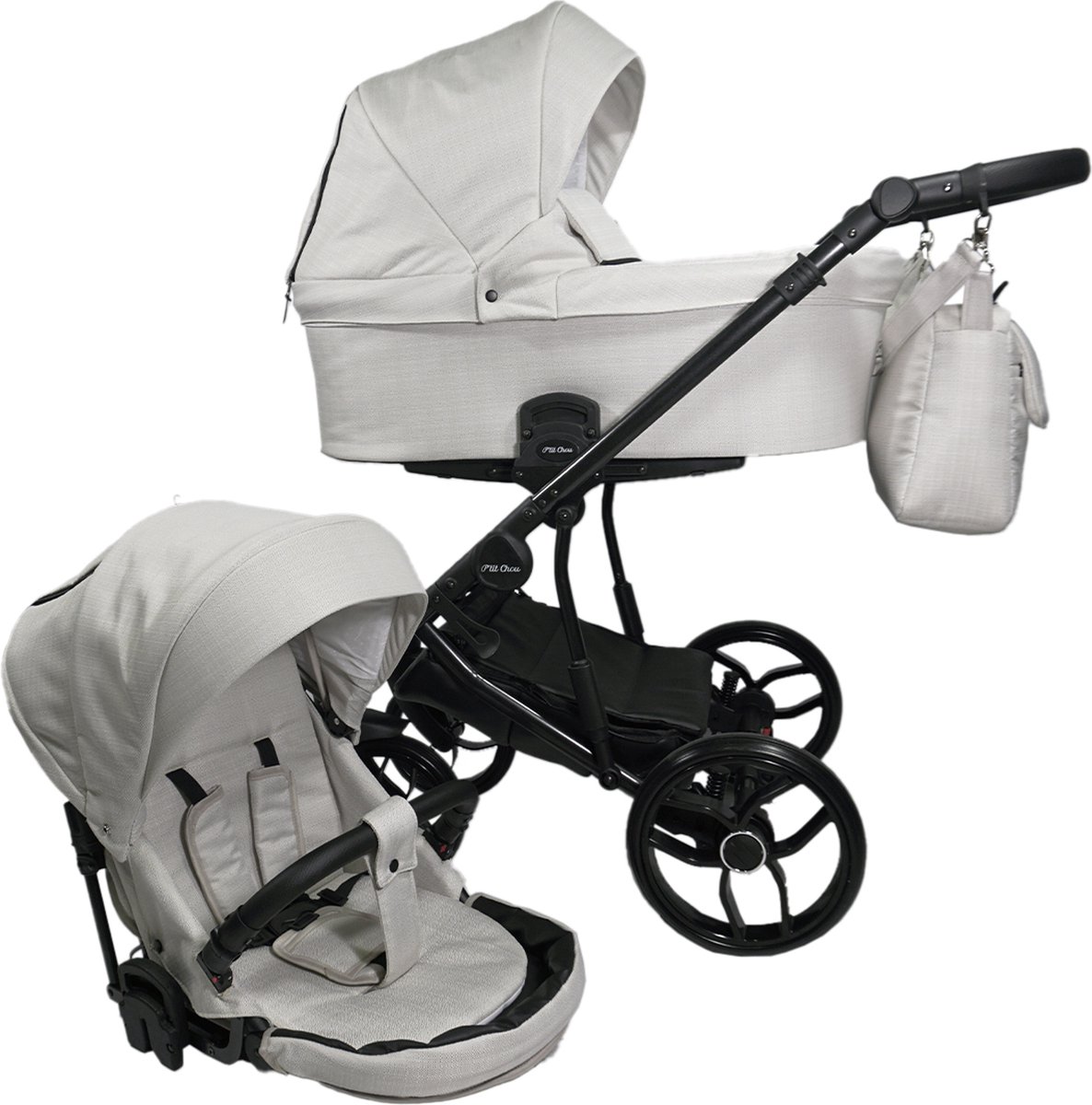 P'tit Chou Solido Sabbia - 2-in-1 Kinderwagenset - Inclusief Accessoires