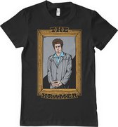 Seinfeld Heren Tshirt -M- The Kramer Art Zwart