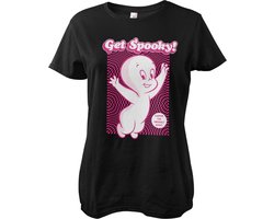 Casper The Friendly Ghost Dames Tshirt -XL- Get Spooky Zwart