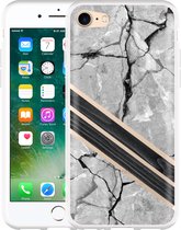 iPhone 7 Hoesje Marble Wood - Designed by Cazy