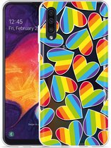 Coque Galaxy A50 Rainbow Hartjes