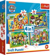 Trefl Holiday Paw Patrol Jeu de puzzle 35 pièce(s) Dessins animés
