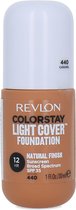 Revlon Colorstay Light Cover Foundation - 440 Caramel (SPF 35)