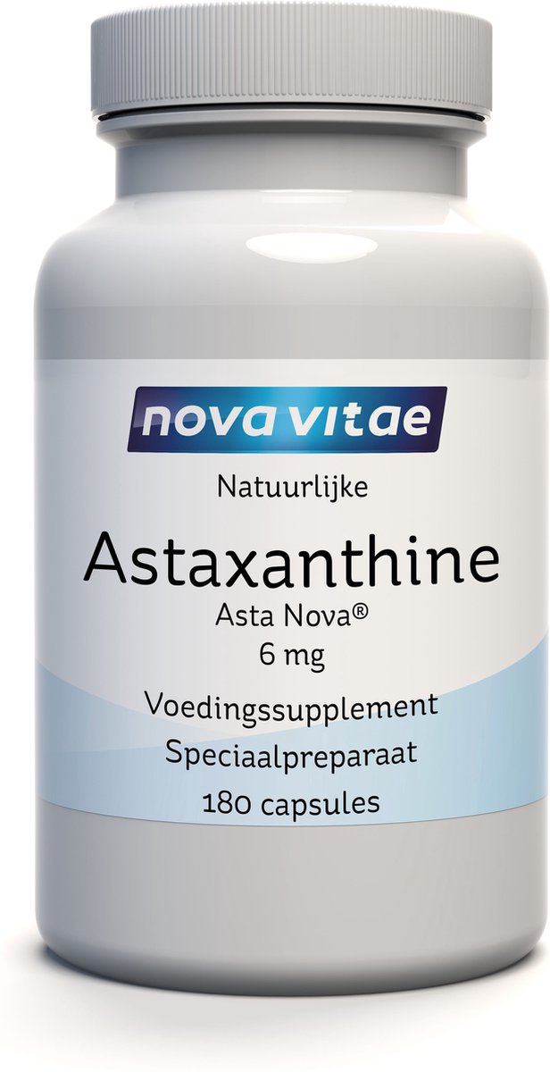 Goedkoopste Nova Vitae - Astaxanthine - 6 mg - 180 capsules