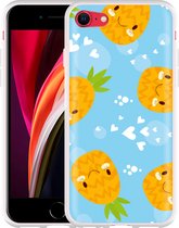 iPhone SE 2020 Hoesje Love Ananas - Designed by Cazy