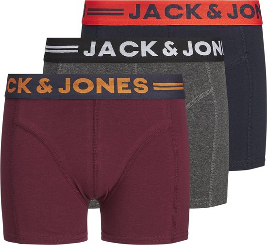 Jack & Jones JACK&JONES JUNIOR JACLICHFIELD boxershorts jongens 3 pack