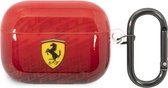 Coque Ferrari Gradient Allover - Apple Airpods Pro - Rouge