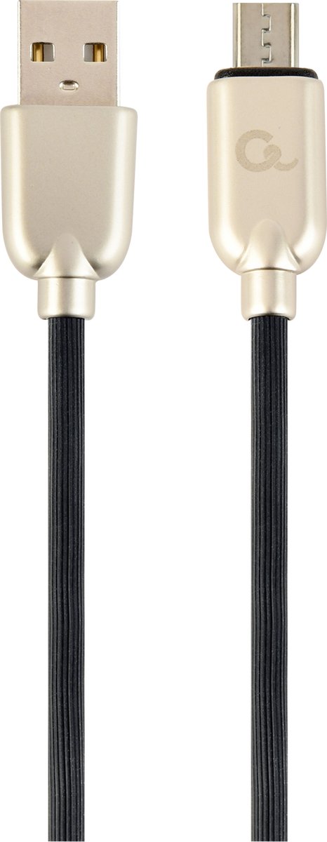 Gembird CC-USB2R-AMMBM-2M USB-kabel USB 2.0 Micro-USB B USB A Zwart