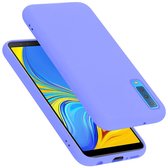 Cadorabo Hoesje geschikt voor Samsung Galaxy A7 2018 in LIQUID LICHT PAARS - Beschermhoes gemaakt van flexibel TPU silicone Case Cover