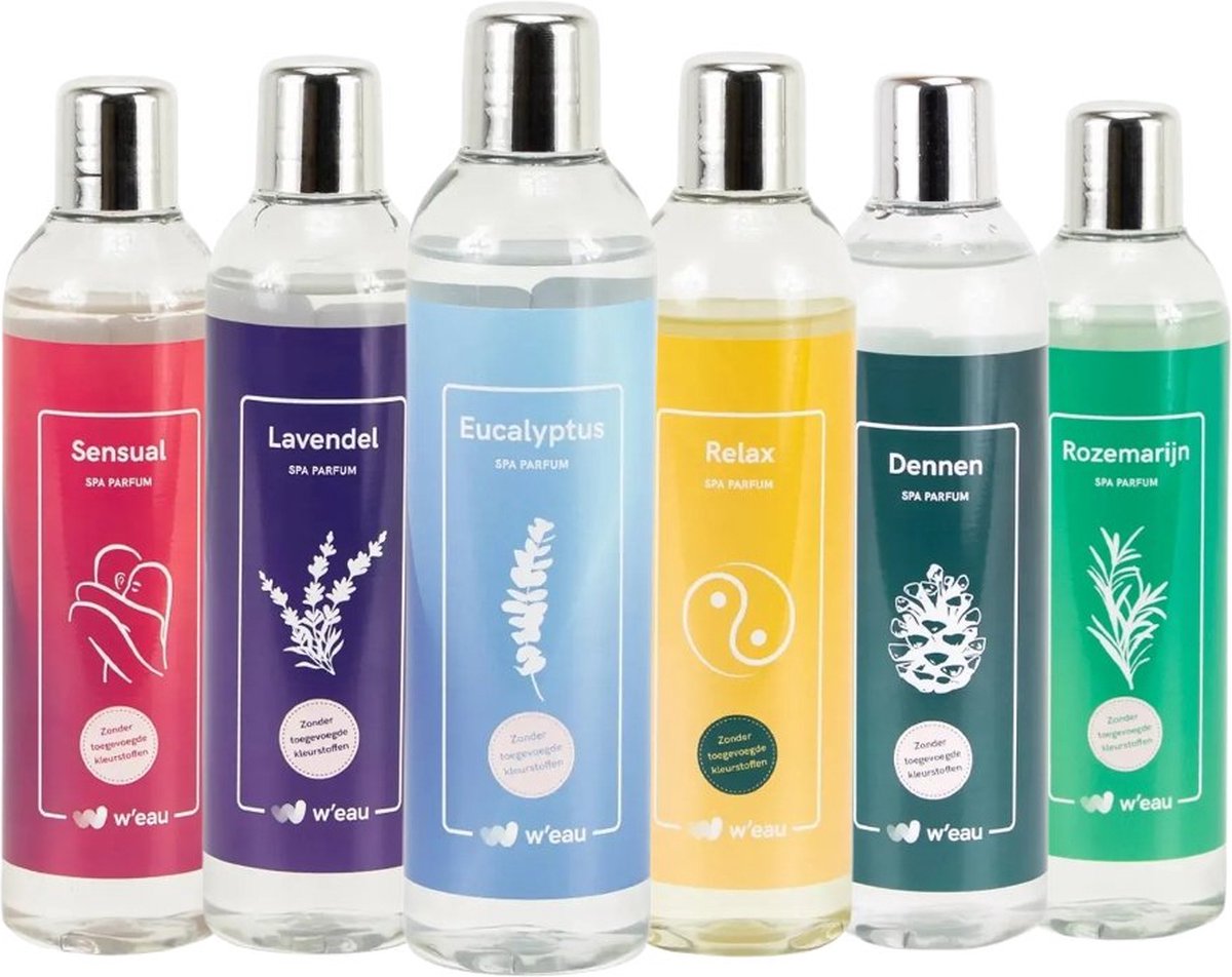 W'eau geurenpakket - 6 x 250 ml