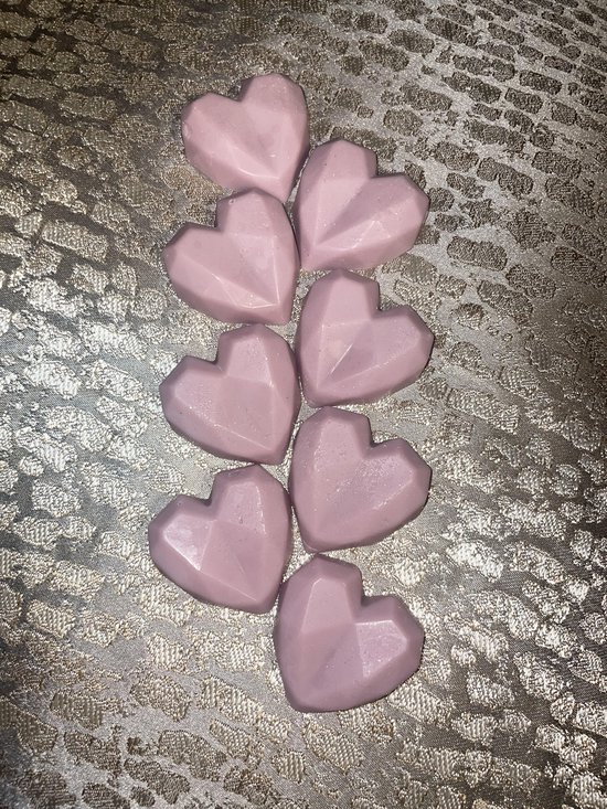 MinaCasa - Luxe heart waxmelts - Cherry Marshmellow & Tonka geur - Vegan