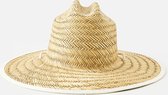 Rip Curl Script Straw Sun Hat - Natural/Black
