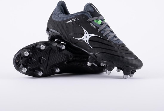 Gilbert Rugbyschoenen Kinetica Pro 8 Noppen Zwart - 42