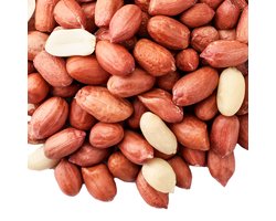 The bird family® - Premium Gepelde Pinda's - 1kg - voer voor tuinvogels