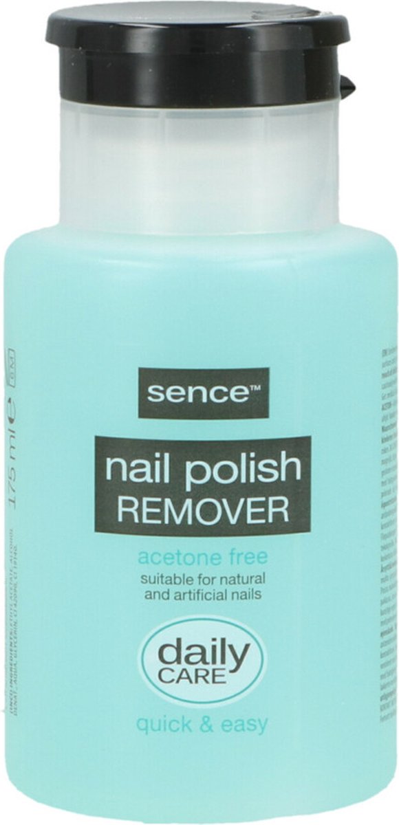 Goedkoopste 12x Sence Nagellak Remover Pomp Zonder aceton 175 ml