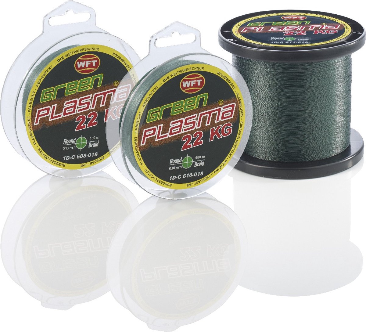 WFT Plasma green 100m 0,08 mm 8 kg